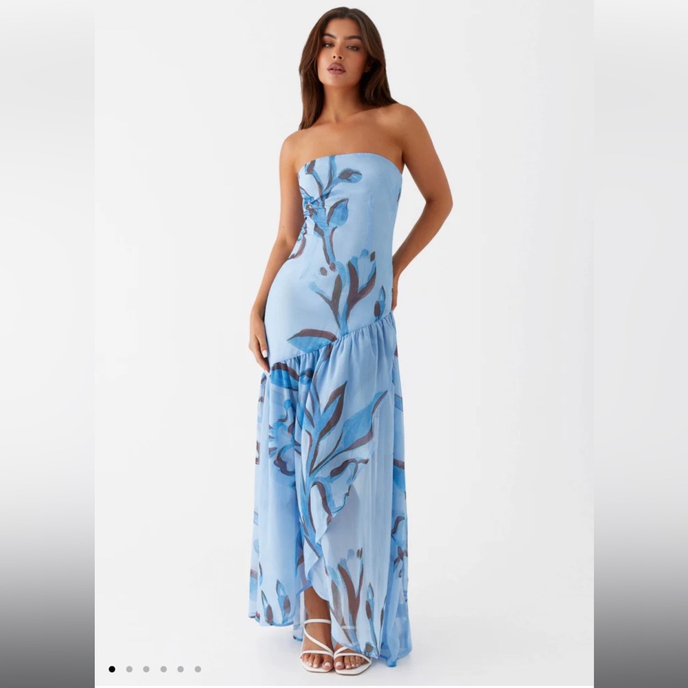 Solaris strapless maxi dress size 6